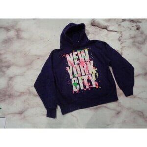 "SUN" girls youth large purple "New York City" thick warm sweatshirt Boutique